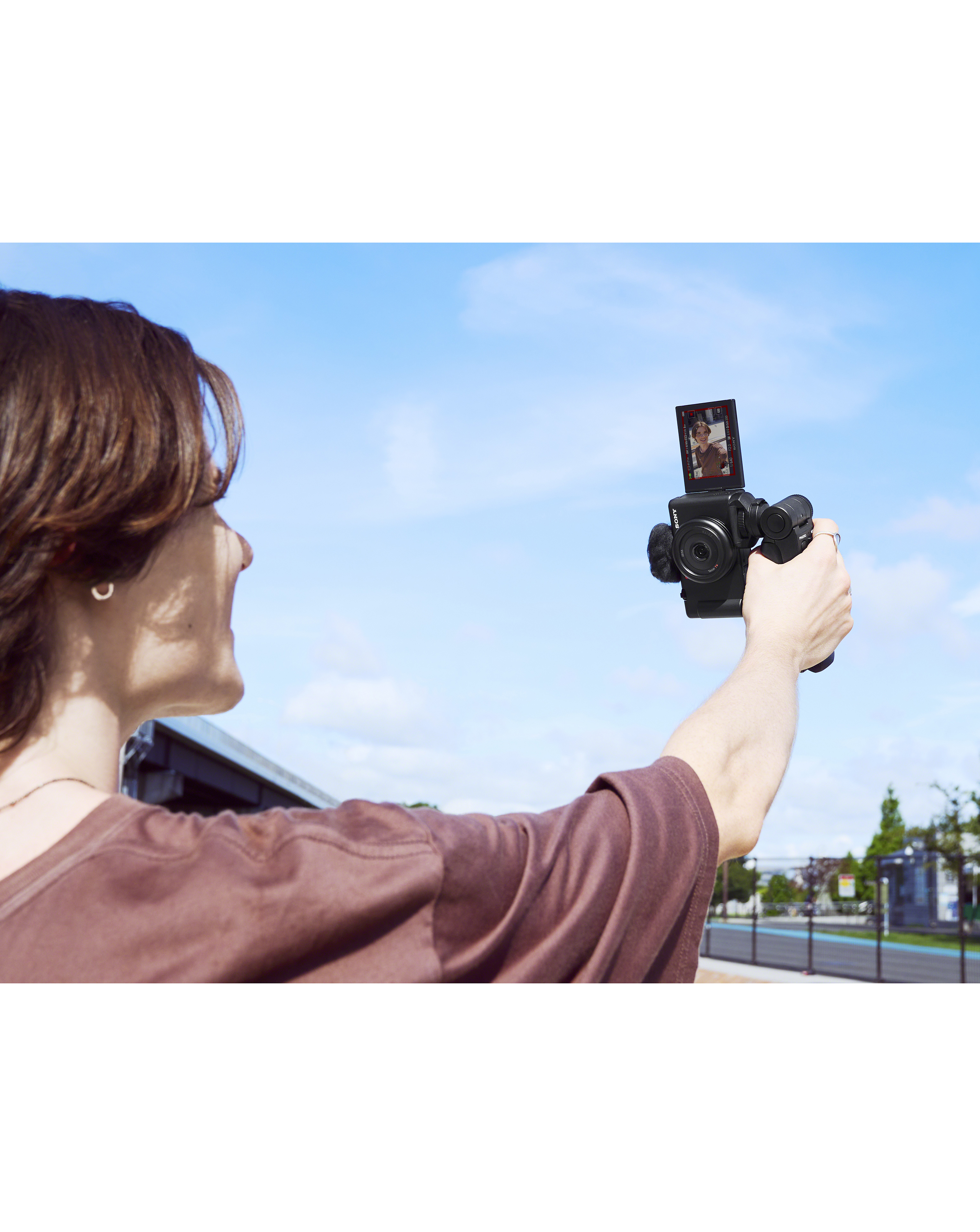 View 4 of Sony ZV-1F Compact Vlogging Camera