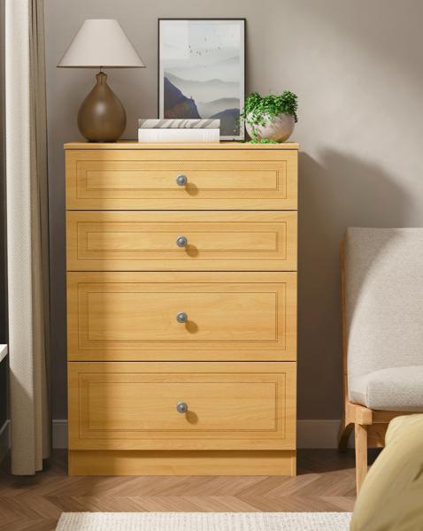 Richmond Ready Assembled 4 Drawer Chest