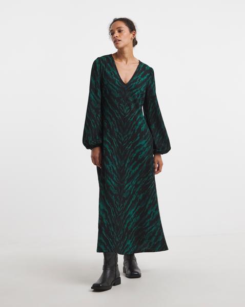 Textured Jersey Maxi Dress