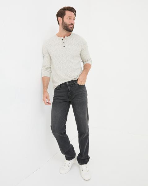 FatFace Washed Denim Jean - Black