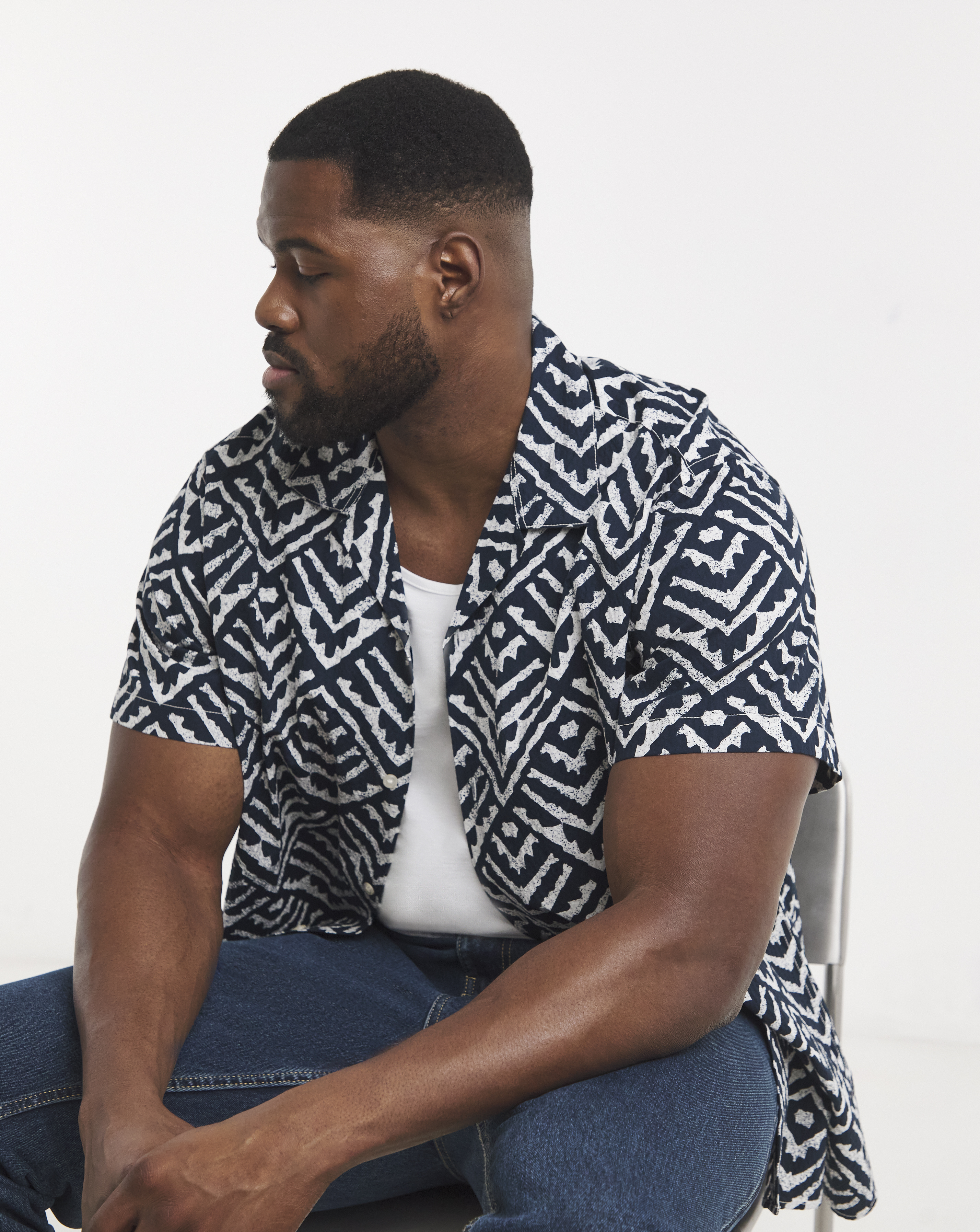 Jack & Jones Milo Textured Resort Shirt