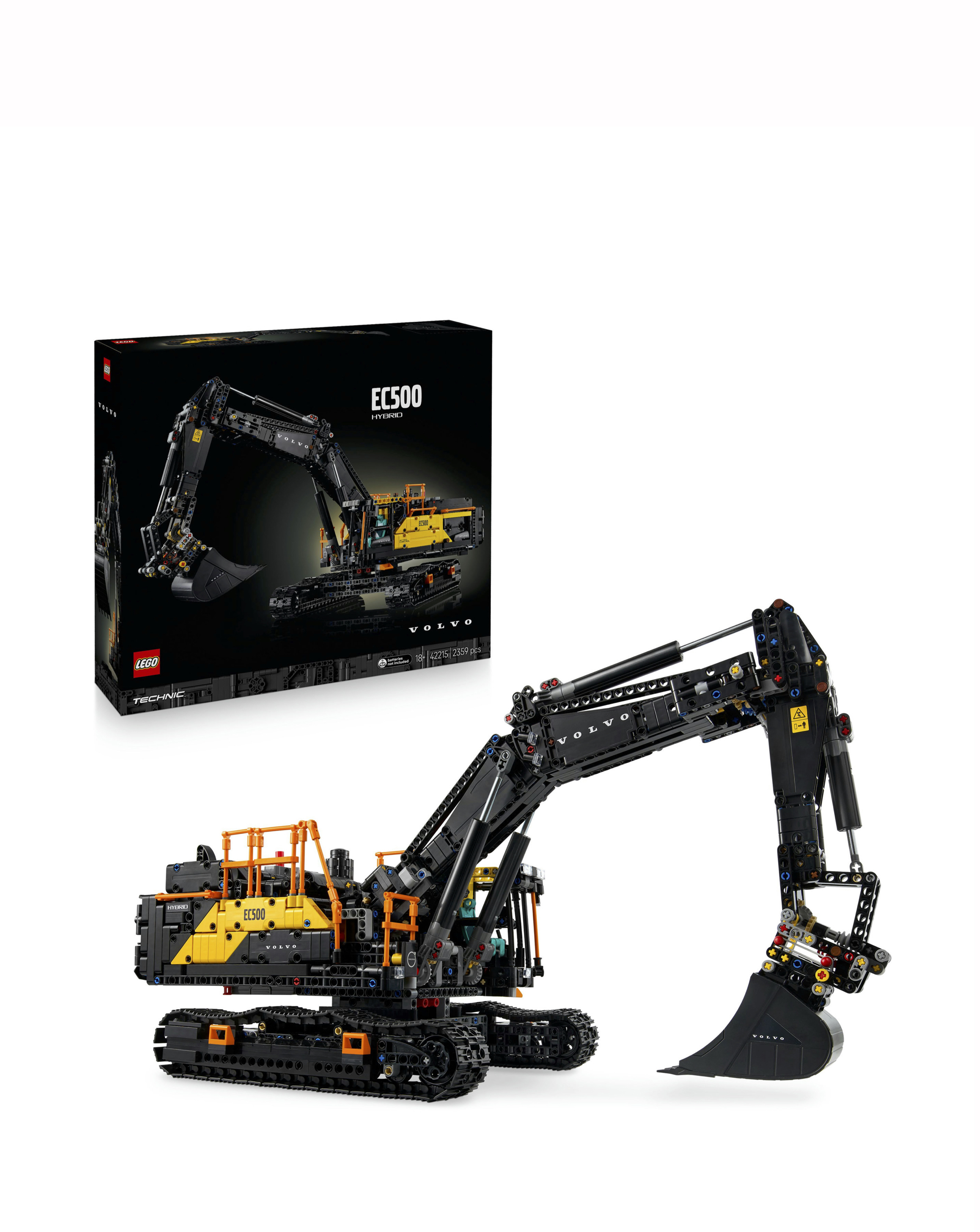 Lego Technic Volvo Ec500 Hybrid Excavator Set 42215 - Image 10