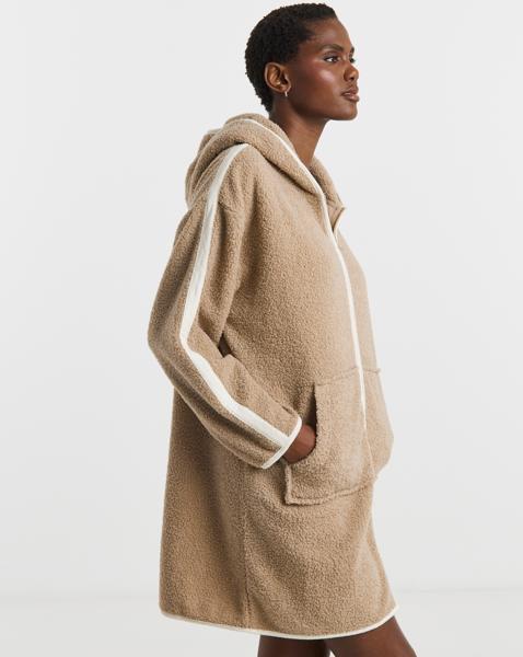 Pretty Secrets Zip Fleece Cardigan