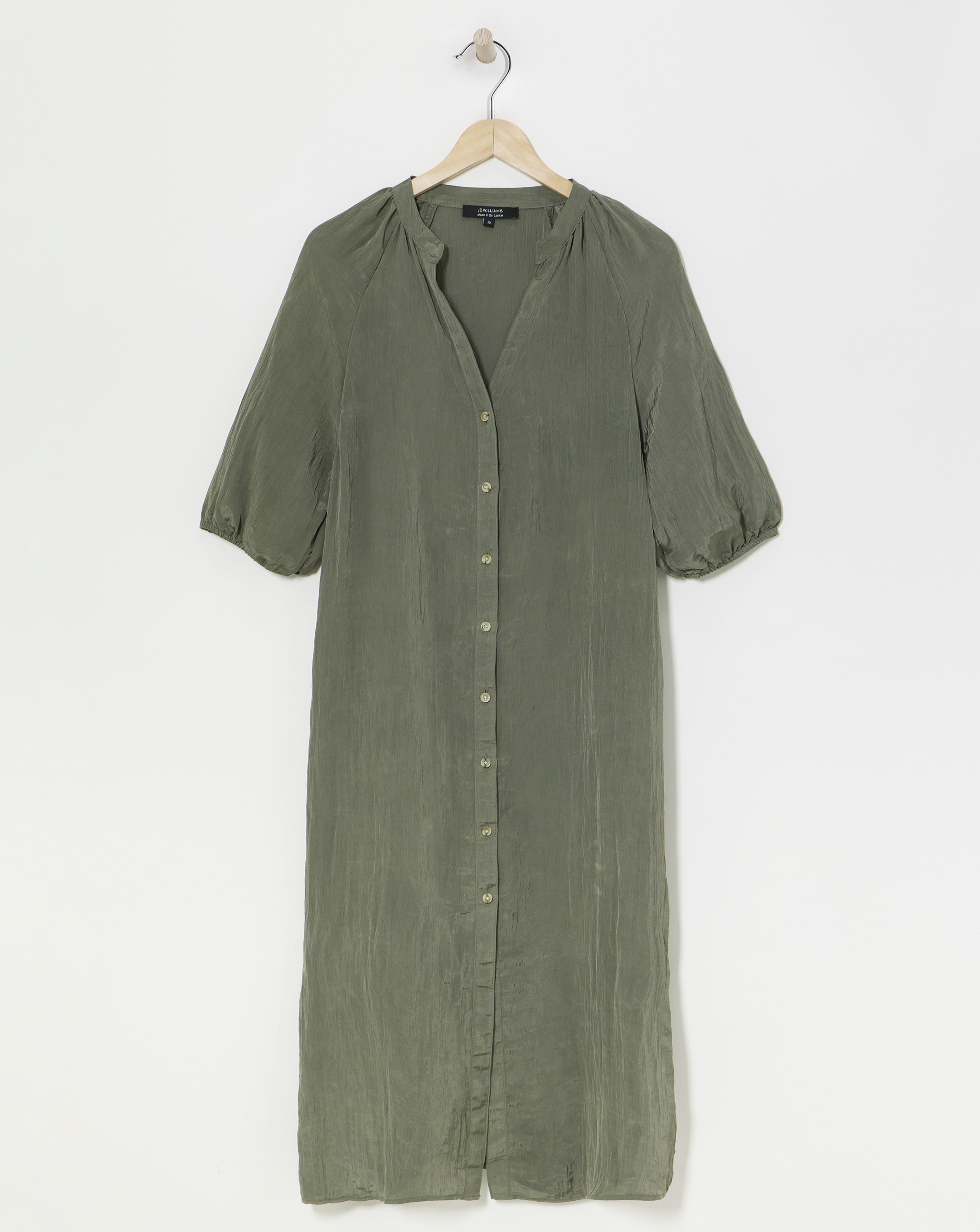 Textured Fabric Kaftan Dress