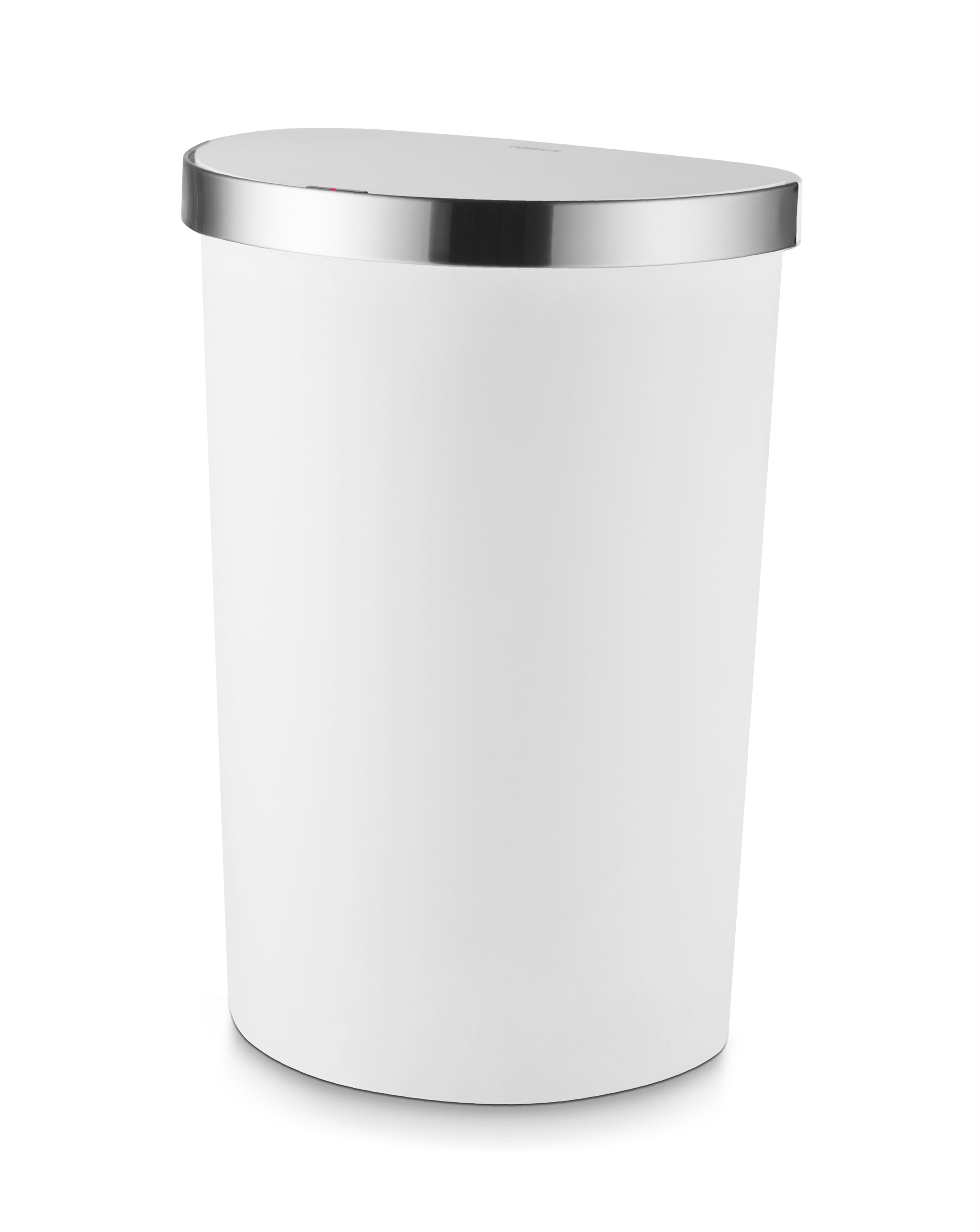 Tower White 50L Curved Sensor Bin