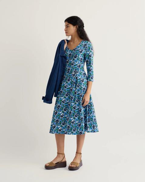 Seasalt Cornwall Pier View Jersey Dress