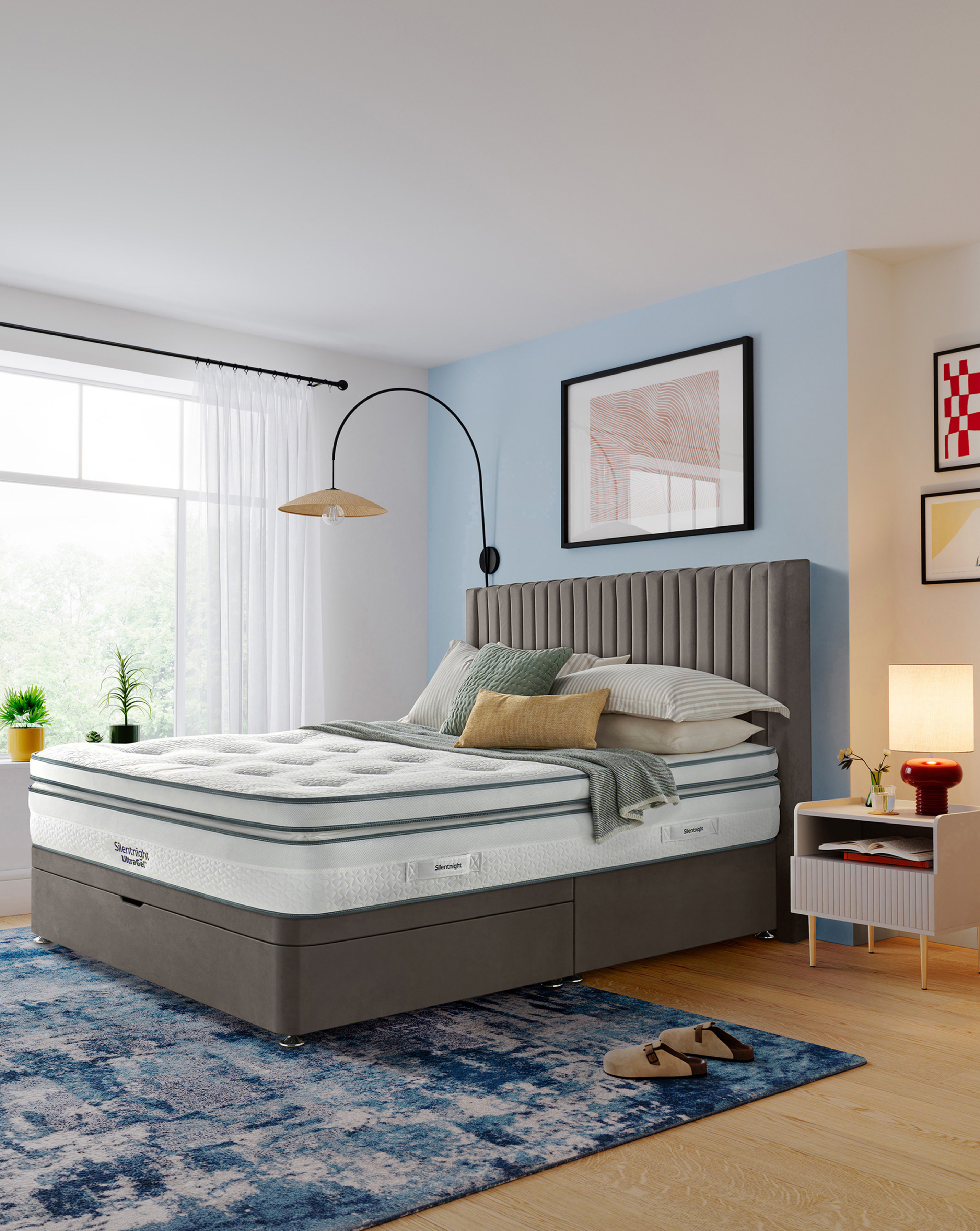 Silentnight 3000 Gel Box Ottoman Divan