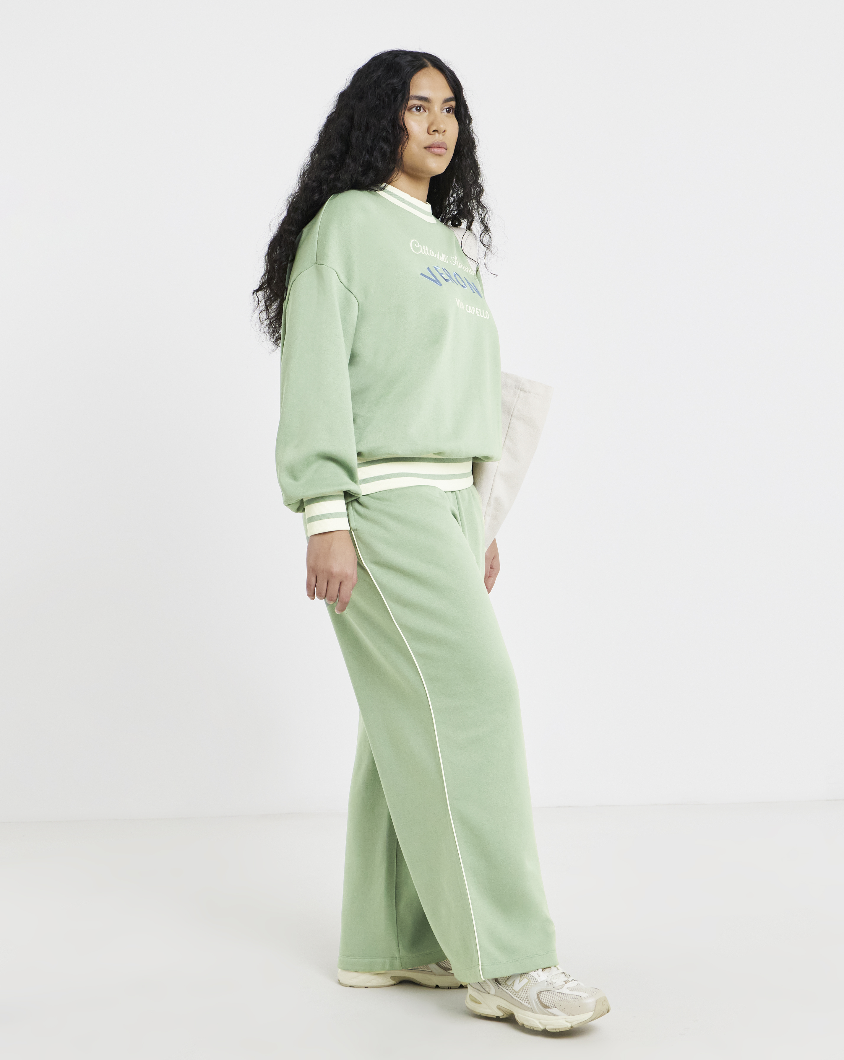 Sport Trim Wide Leg Joggers