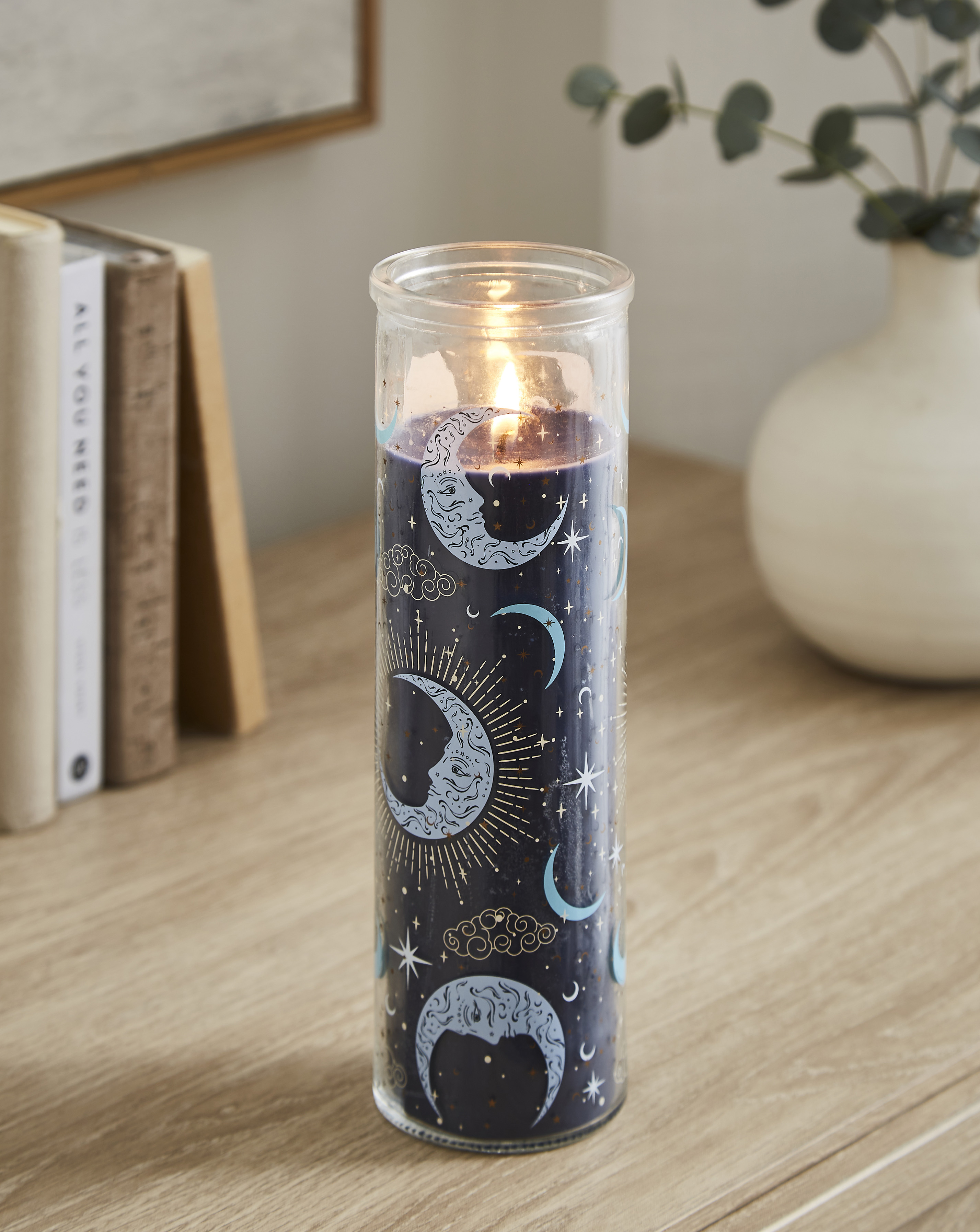 Something Different Blue Moon Phase Fig & Vanilla Candle