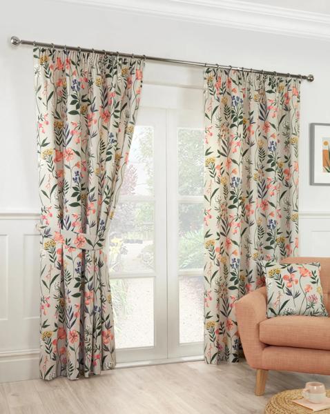 Sundour Meadow Pencil Pleat Curtains