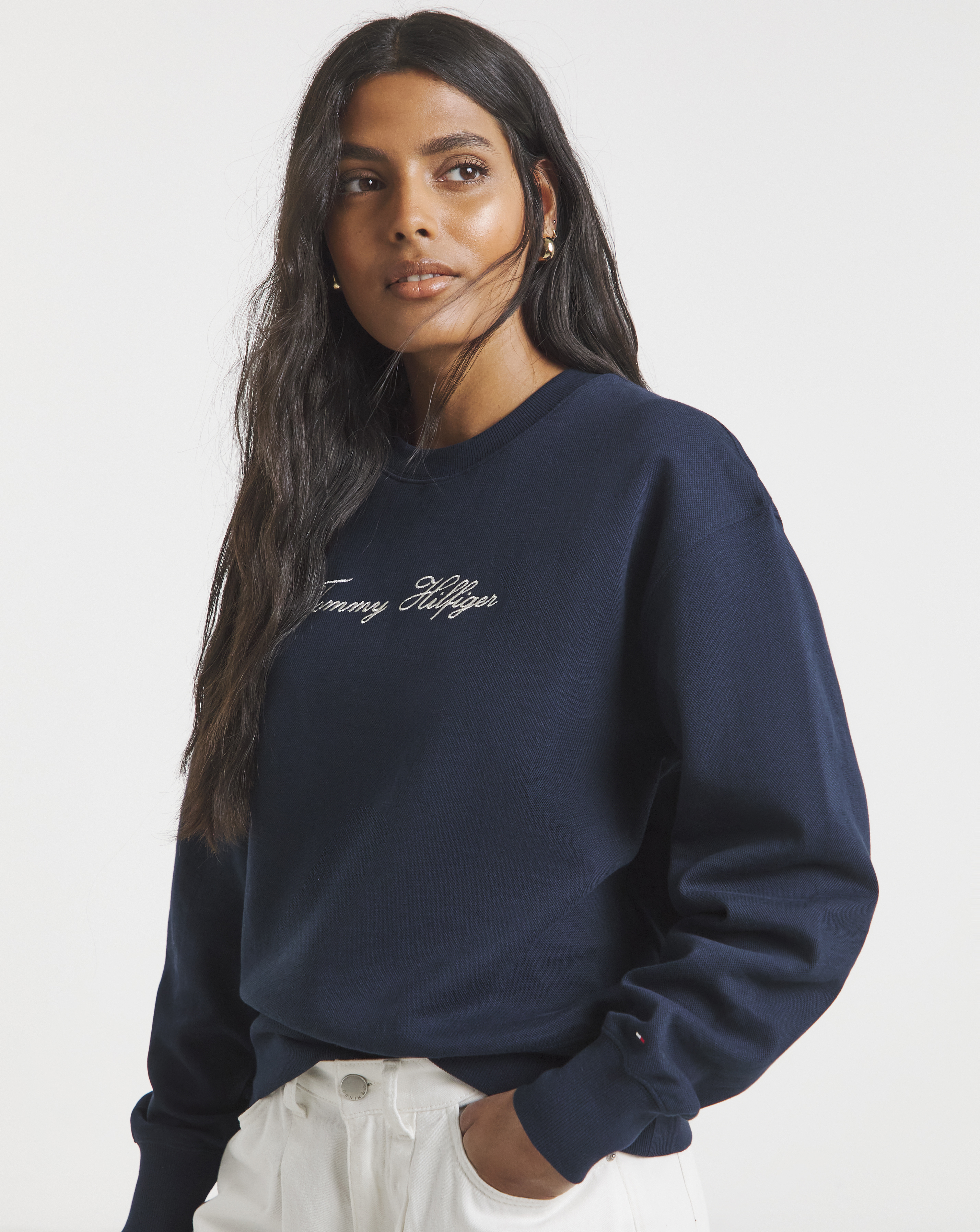 Tommy Hilfiger Metallicscript Sweatshirt