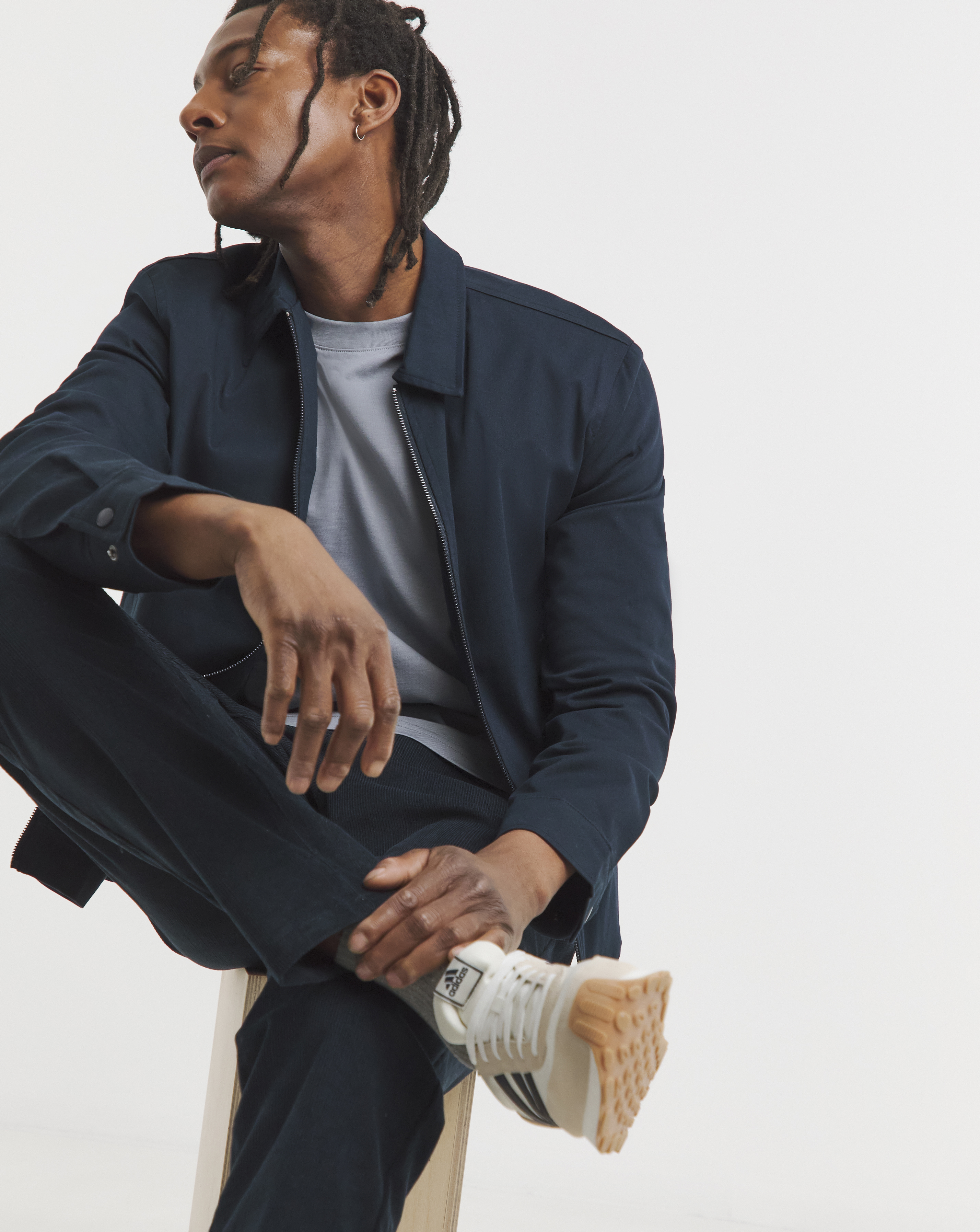 Water Resistant Smart Harrington Jacket