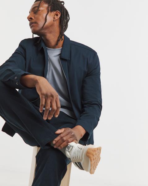 Water Resistant Smart Harrington Jacket
