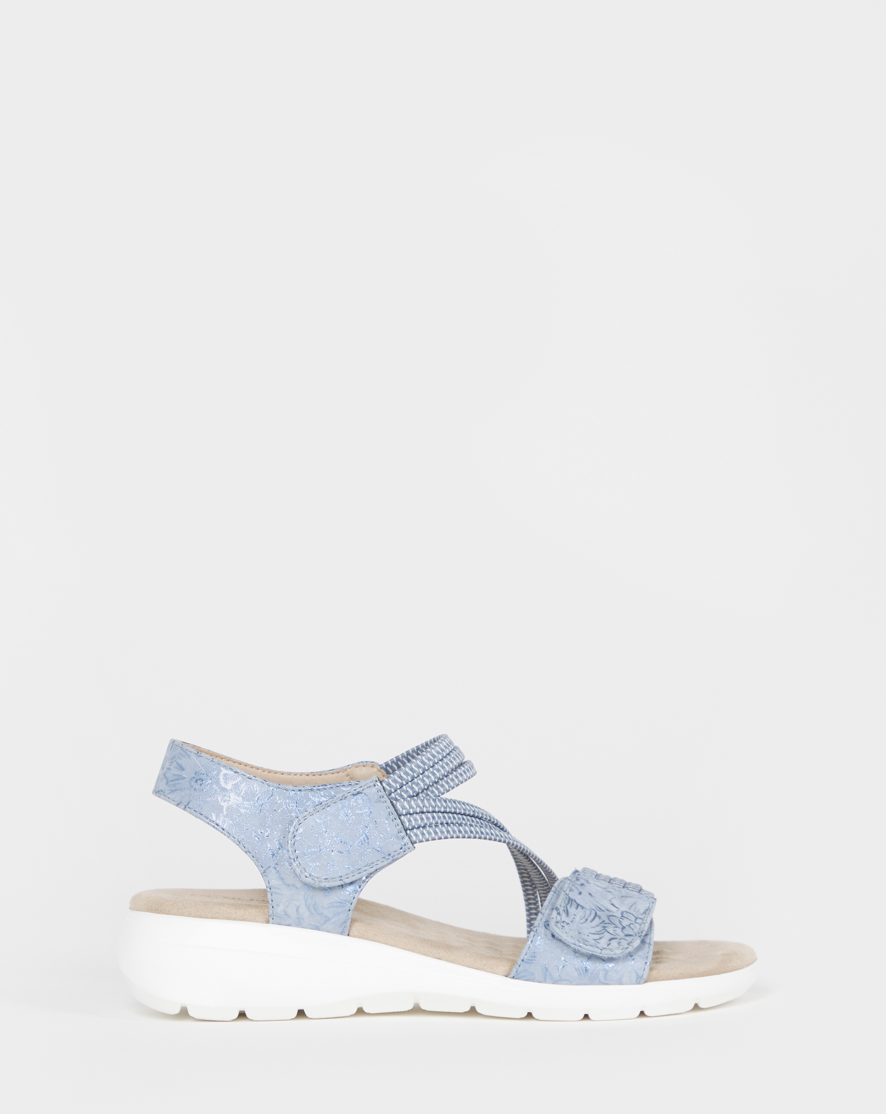 Cushion Walk Printed T&C Sandals EEE Fit