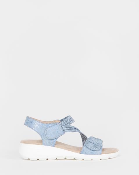 Cushion Walk Printed T&C Sandals EEE Fit
