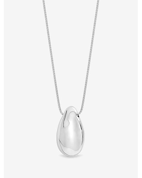 Jon Richard Silver Polished Pendant