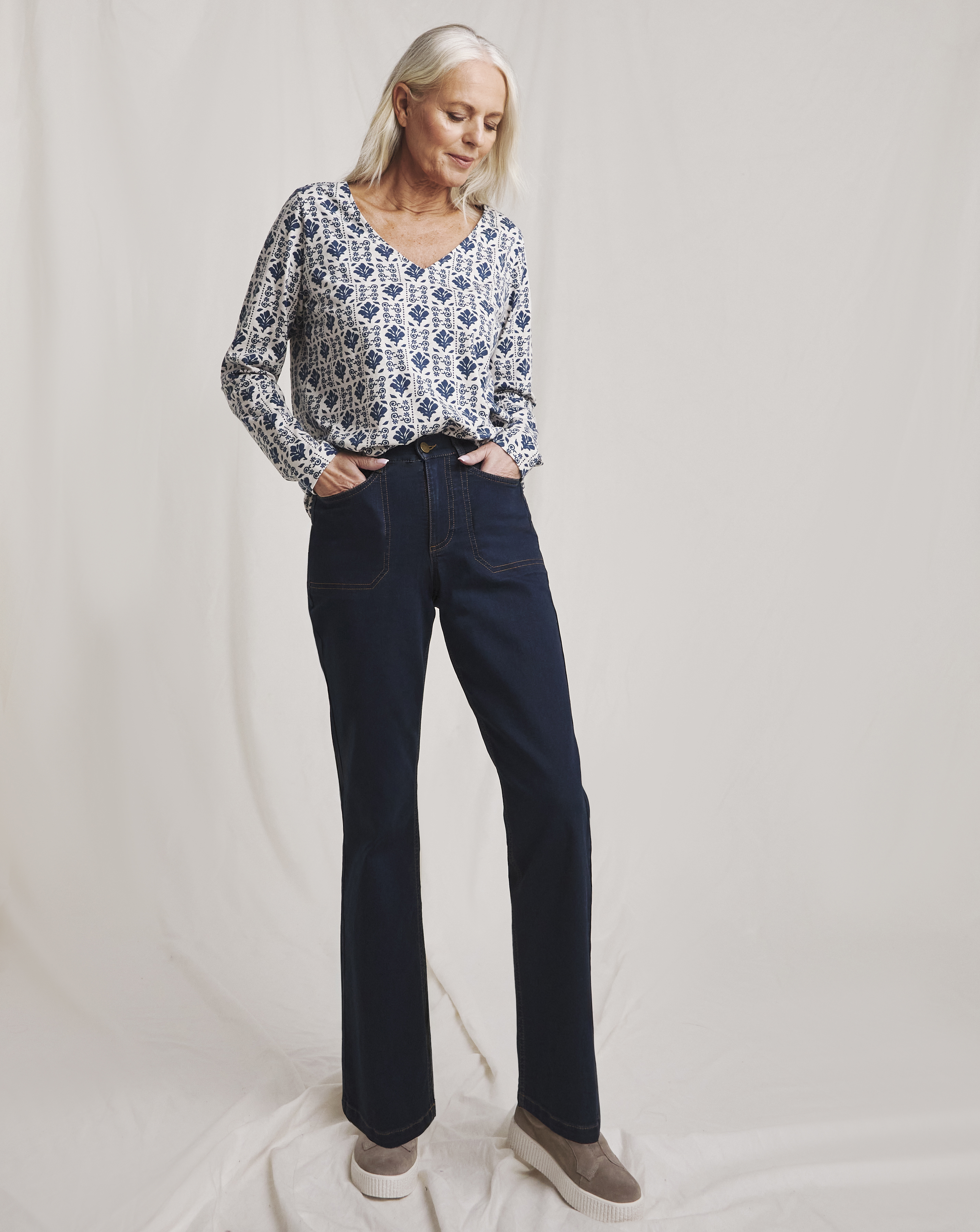 Julipa Straight Fit Stretch Jeggings Reg