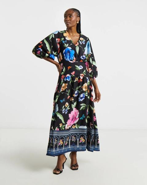 Joanna Hope Floral Printed Dress - Image