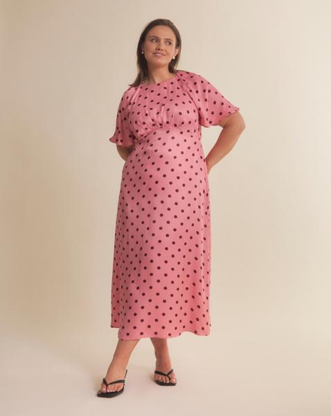 Nobody's Child Maderia Spot Midi Dress
