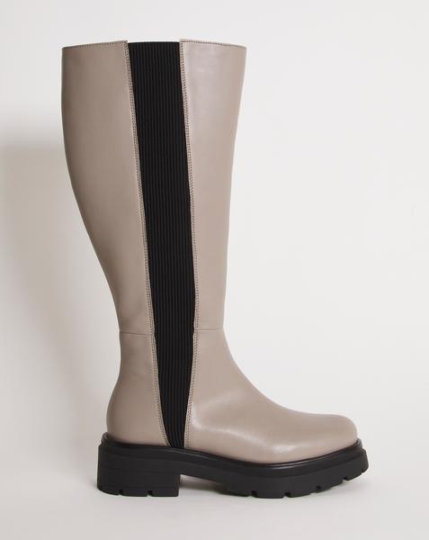 Knee High Chelsea Boots Ex Wide SC - Womens - Size 4 - Knee High Boots - Wide Fit Boots