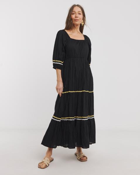 Pure Cotton Tier Smock Dress