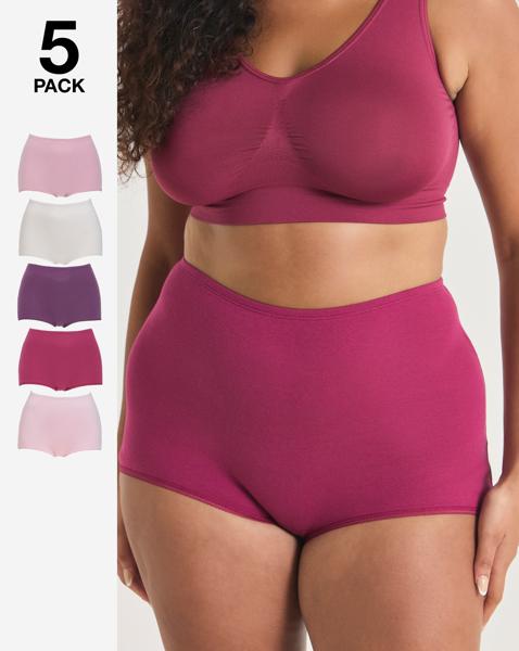 Pretty Secrets 5 Pack Comfort Shorts