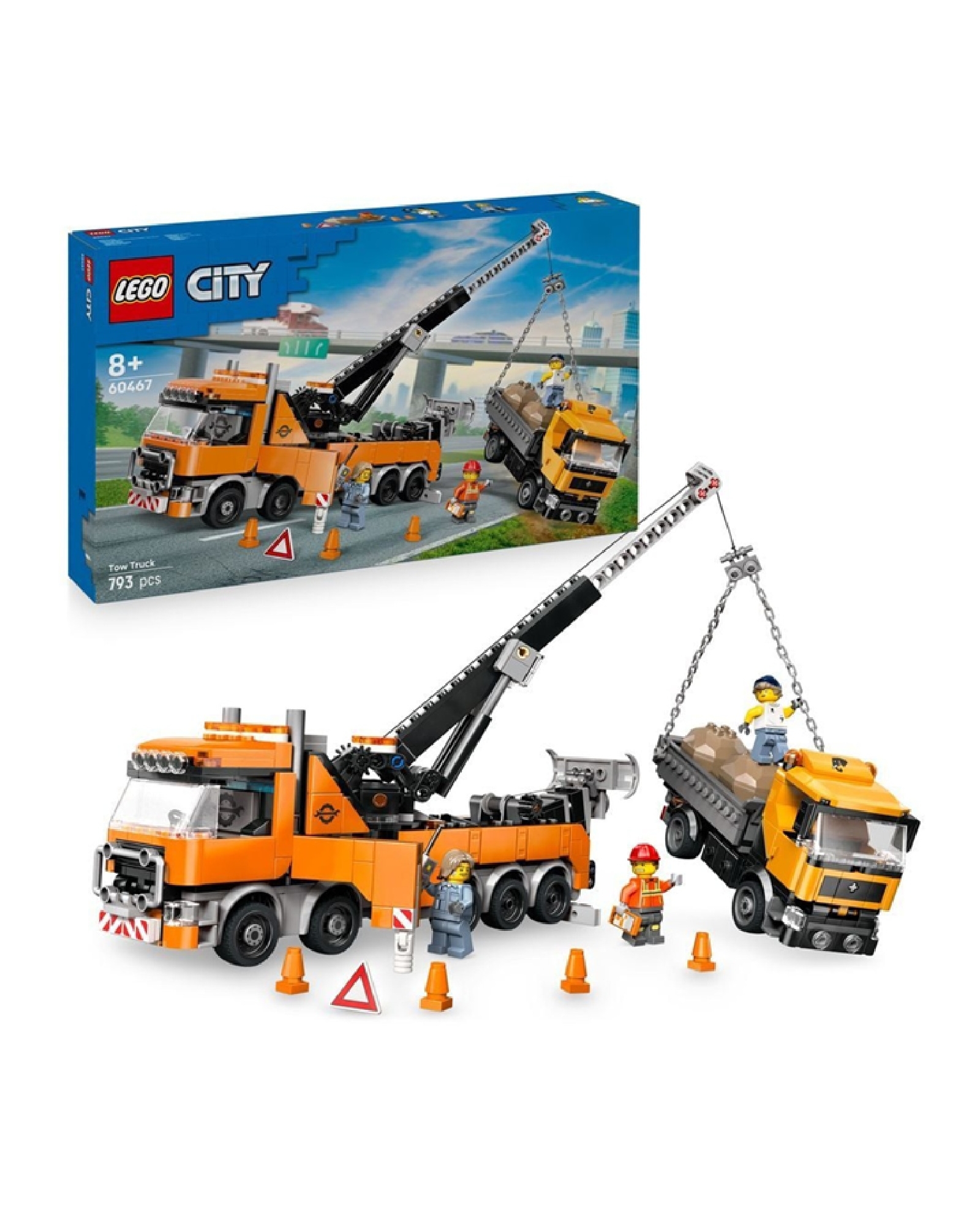 Lego Heavy Recovery Truck - Toy Truck Building Set