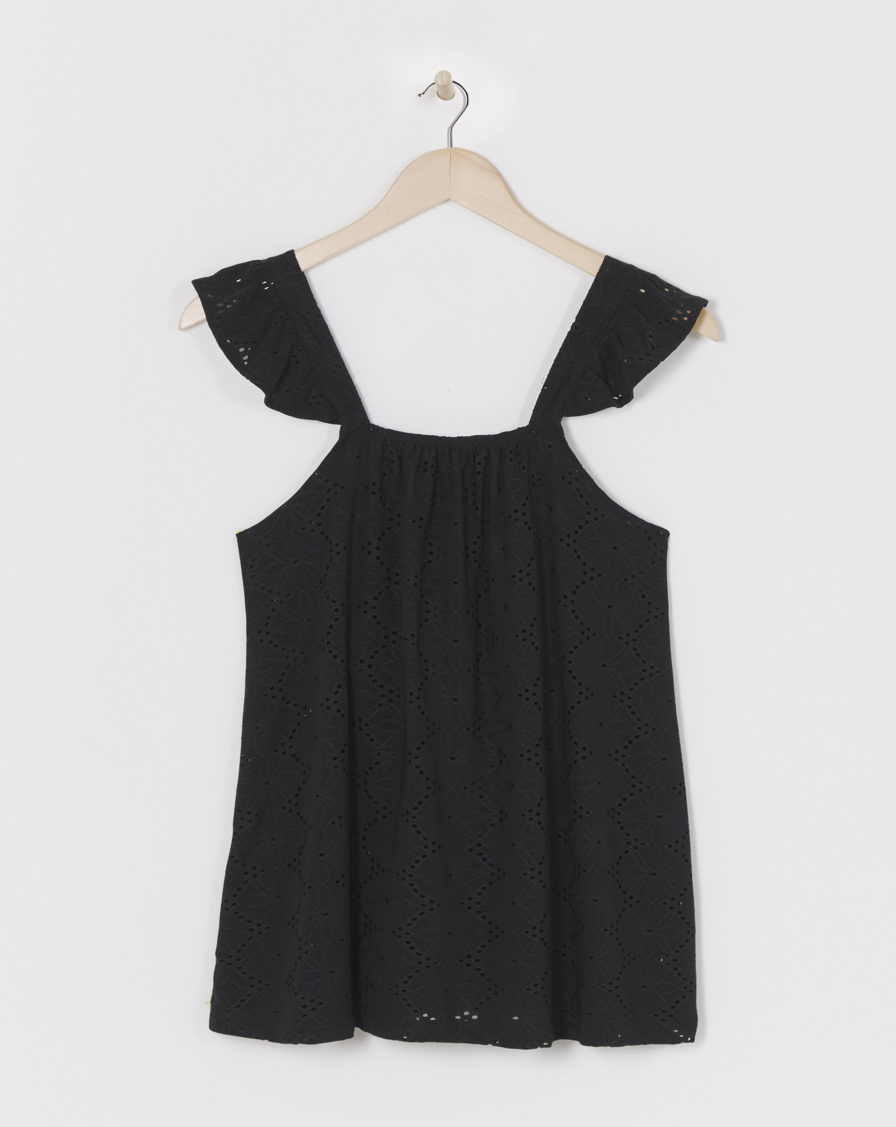 Simply Be Jersey Broderie Swing Top