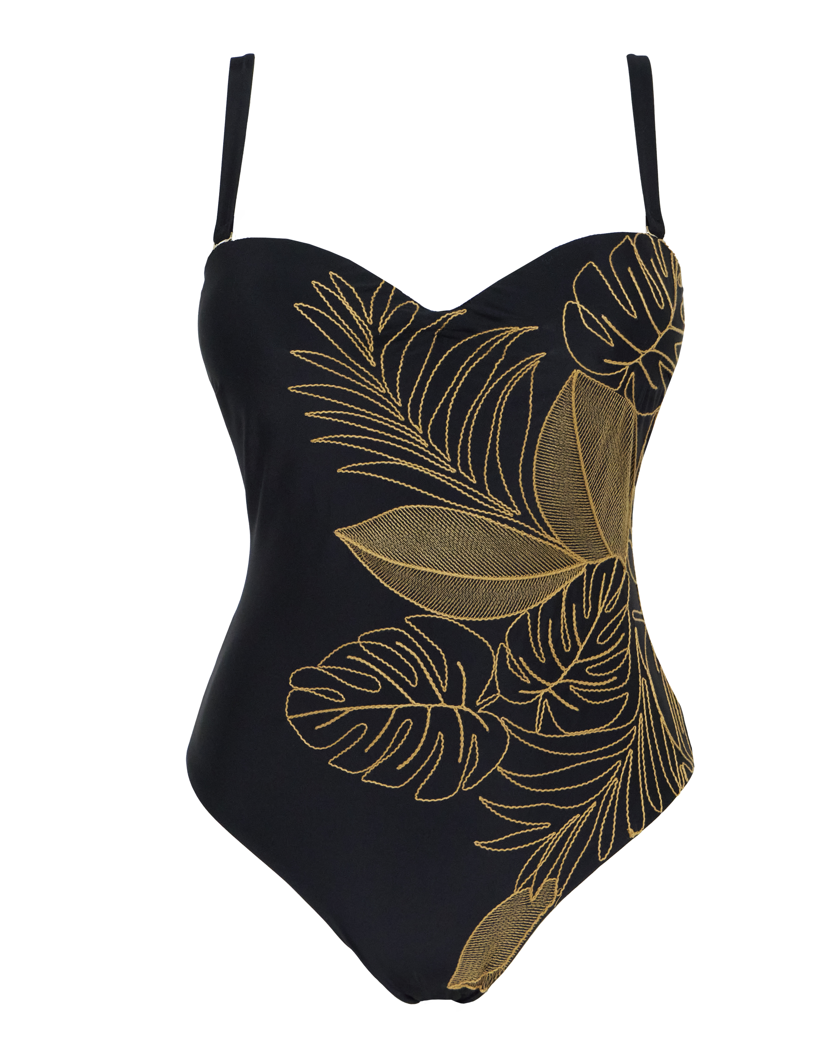 Magisculpt Bandeau Underwired Swimsuit
