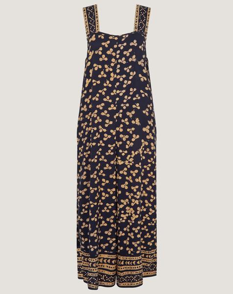 Monsoon Clover Print Culotte Jumpsuit