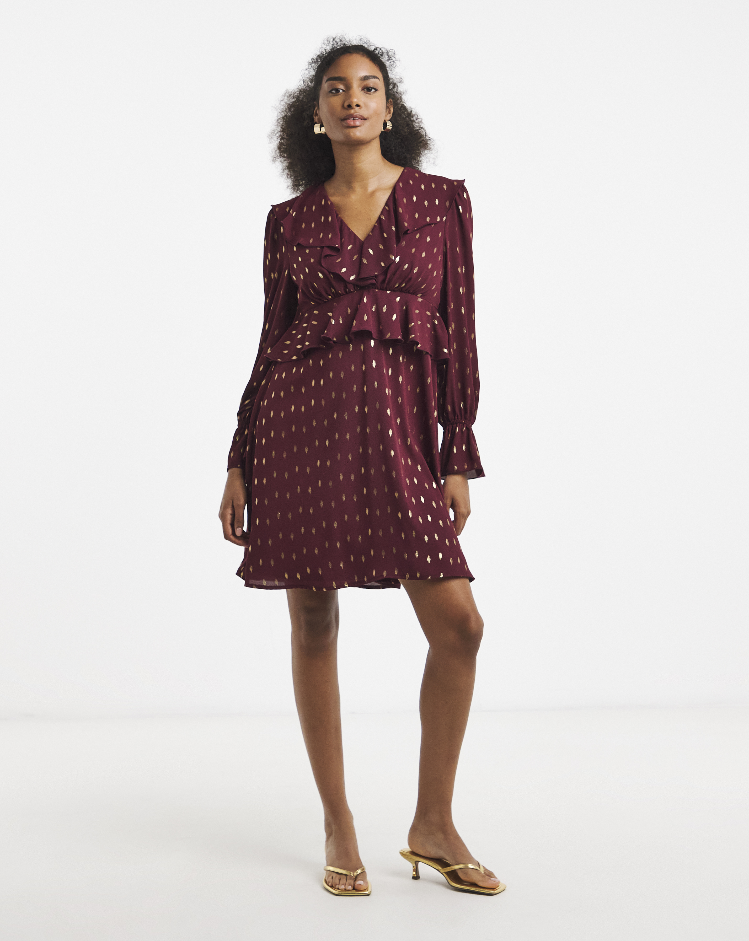 Flounce London Ruffle Mini Dress