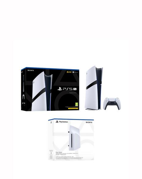PlayStation 5 Pro + Disc Drive bundle