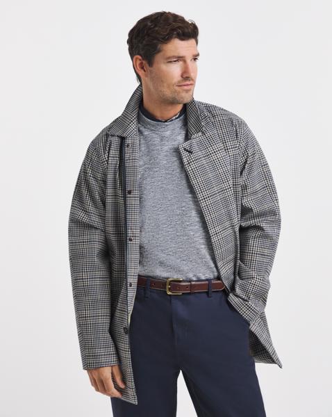 Barbour Check Rokig Waterproof Mac