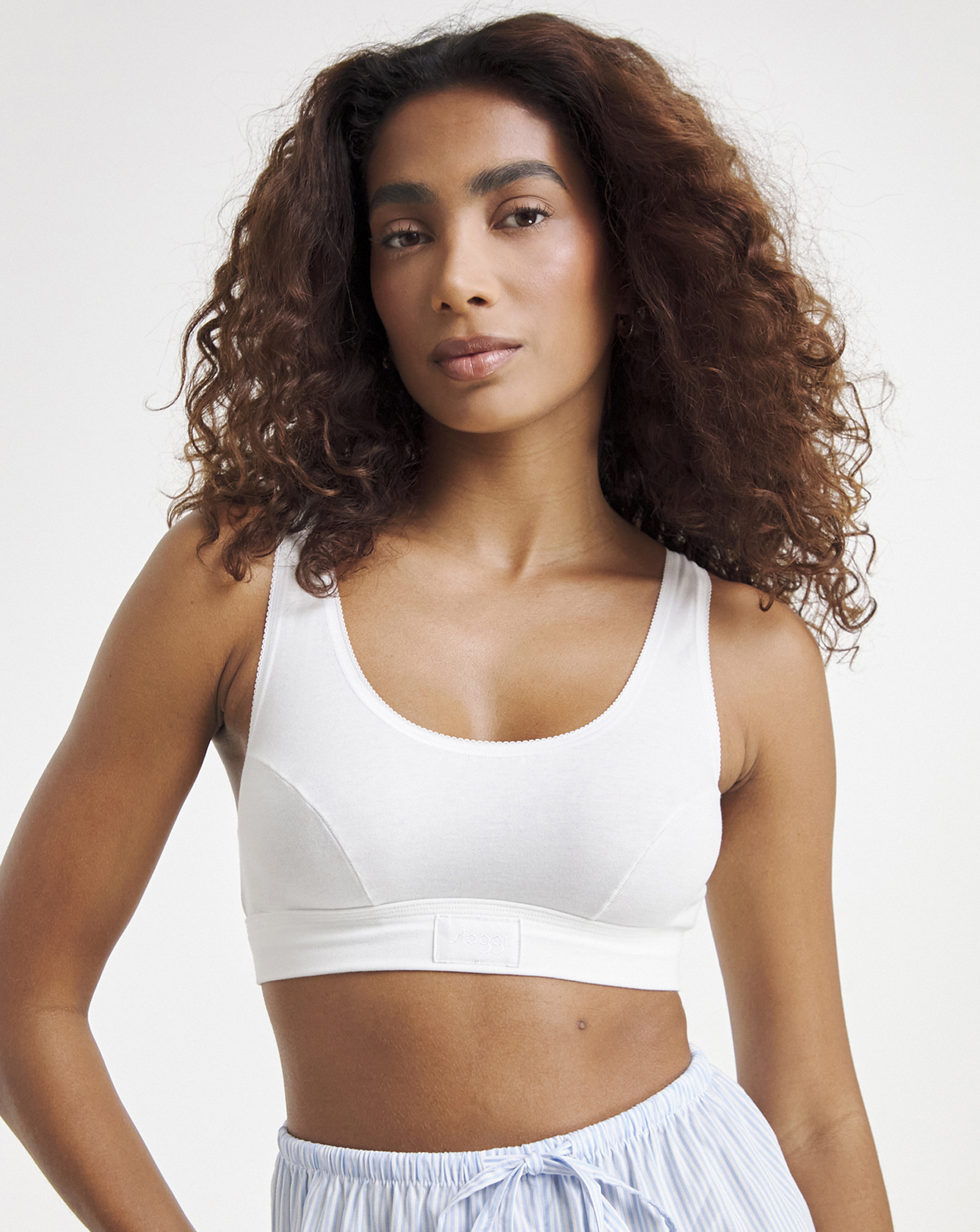 Sloggi Double Comfort Top - White - Size 12