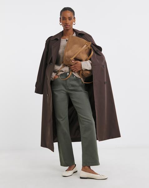 Khaki Straight Leg Jean