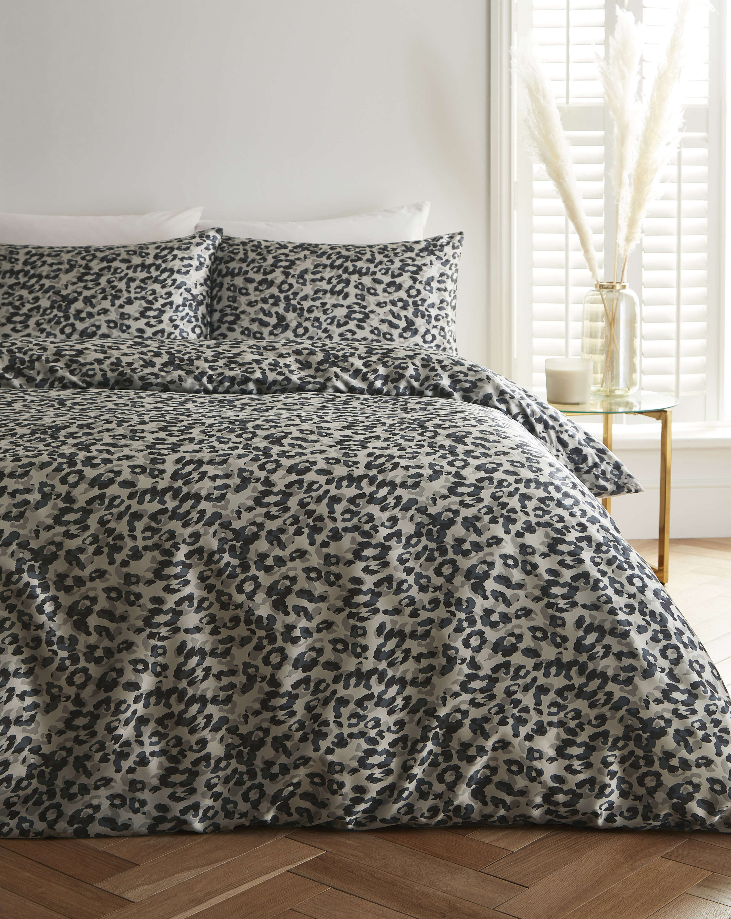 Joanna Hope Animal Satin Duvet Set