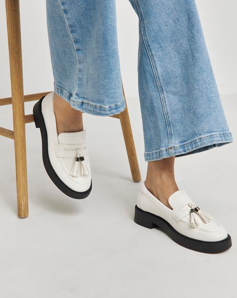 Tassel Chunky Loafer Wide
