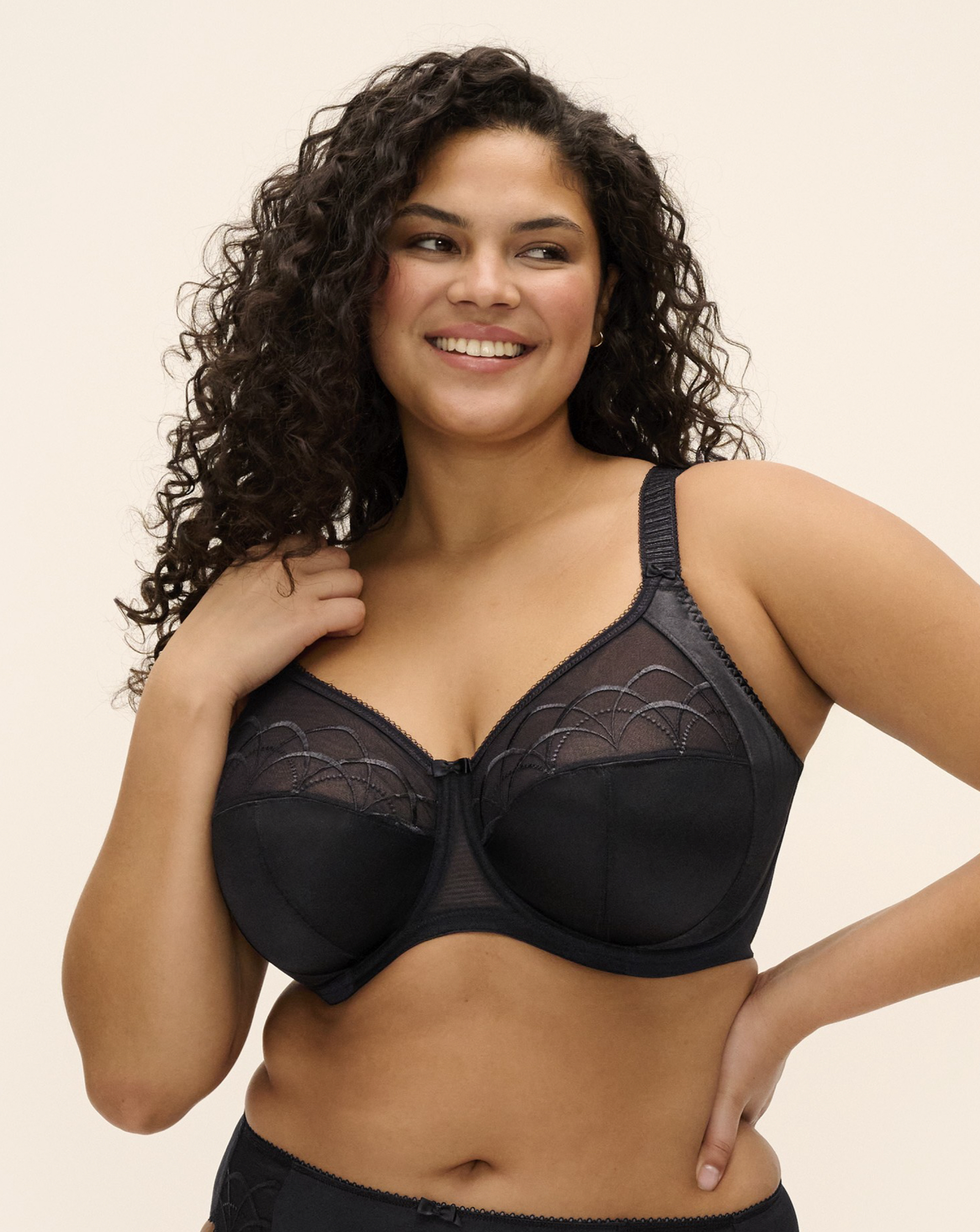 Elomi Cate Full Cup Wired Bra Black