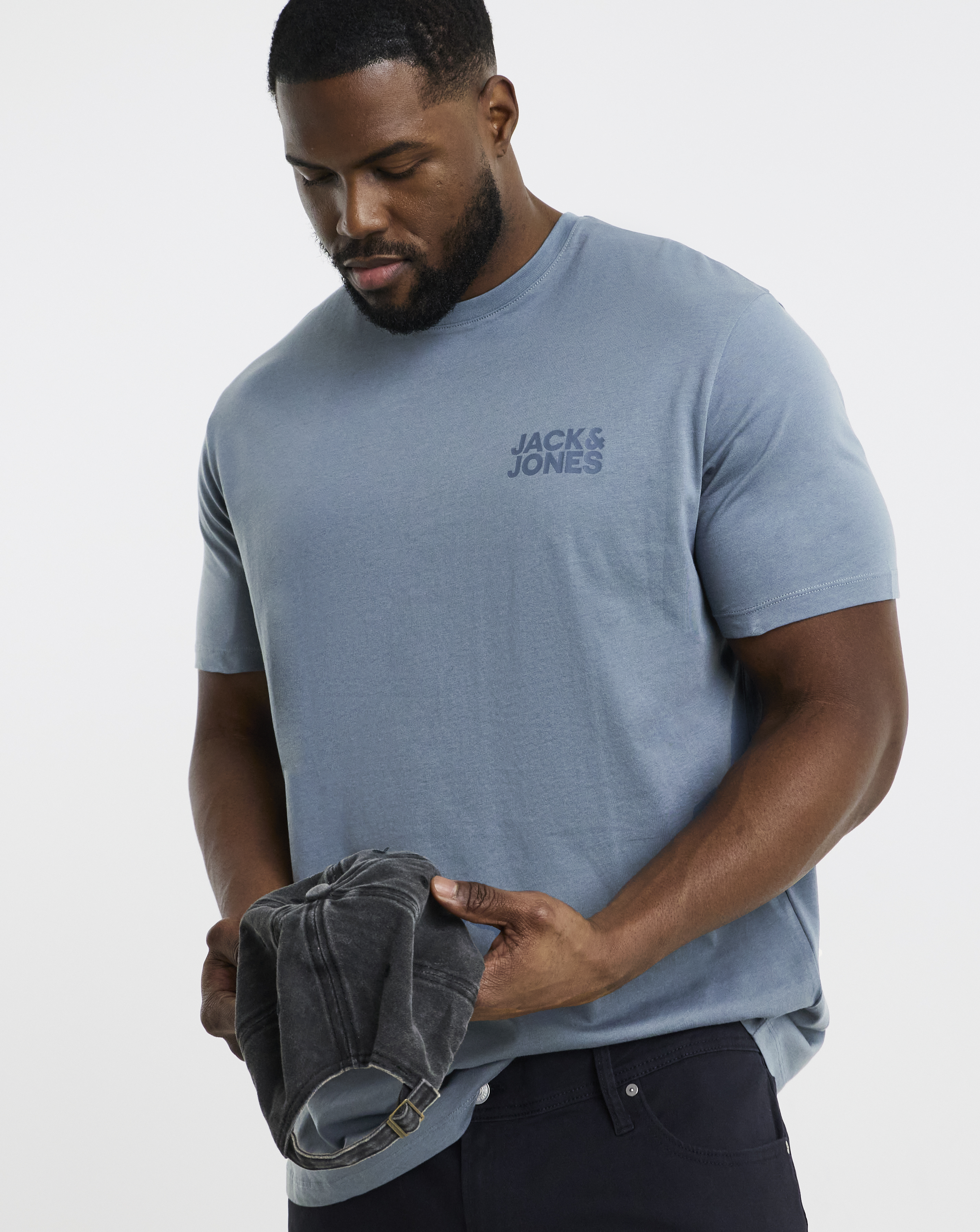 Jack & Jones Blue Corp Logo T-Shirt - 2XL(53)