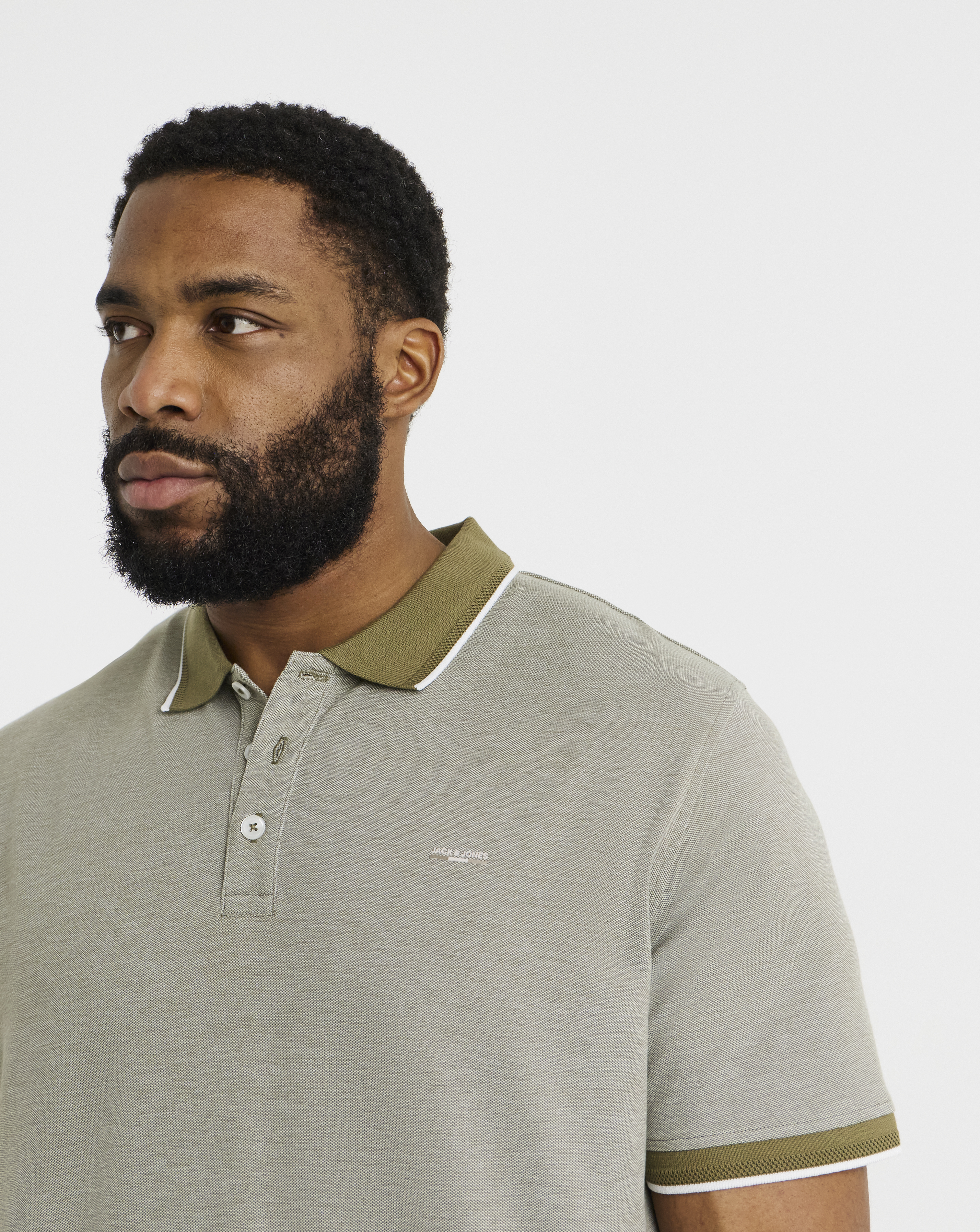 Jack & Jones Olive Premium Alves Polo - 1XL(50)