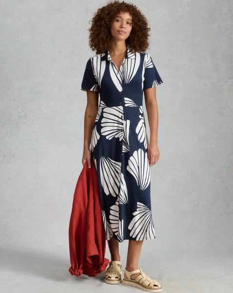 White Stuff RUA Jersey Shirt Dress