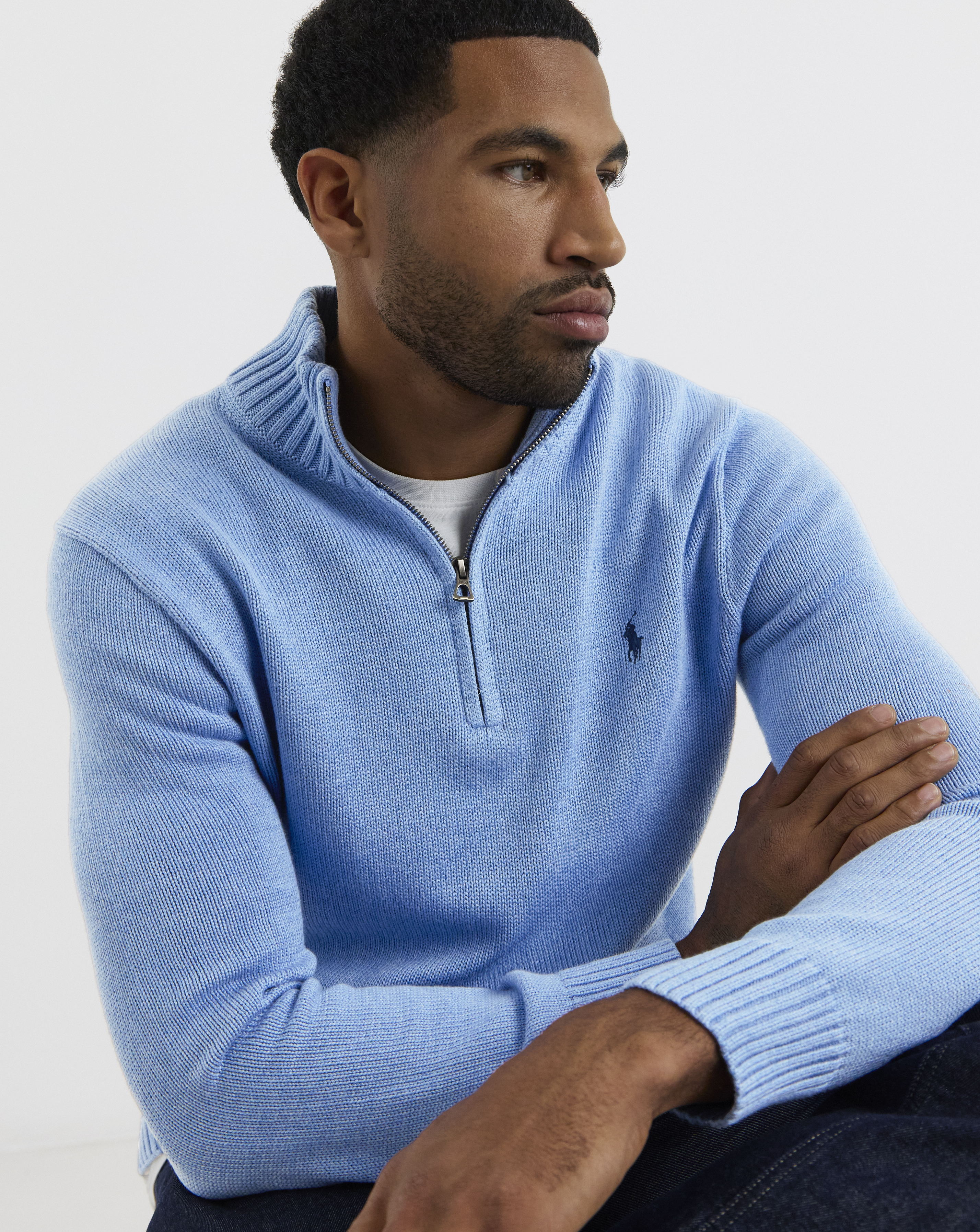 Polo Ralph Lauren 1/2 Zip Knit Jumper