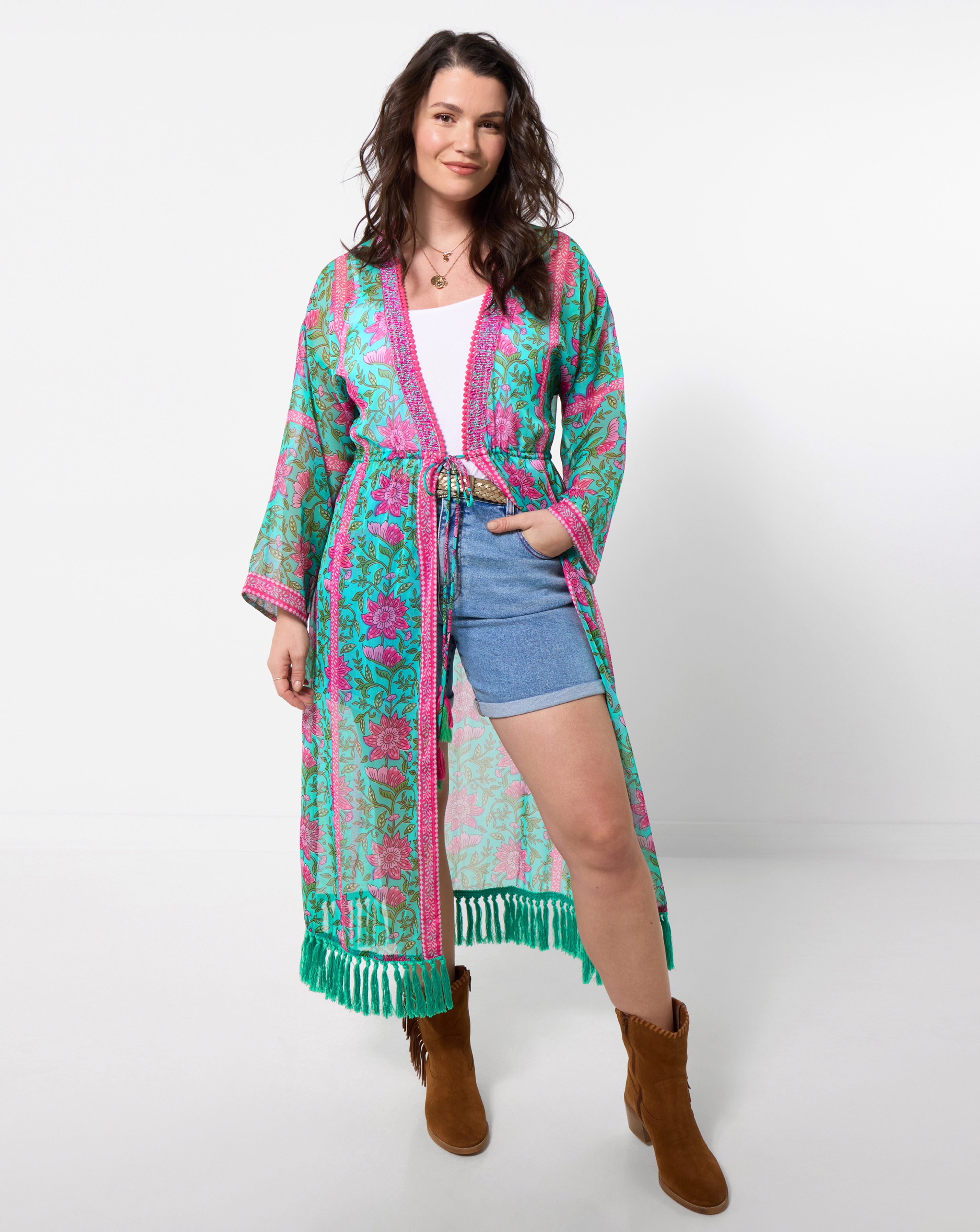 Tropical Morning Cover Up