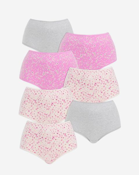 Pretty Secrets 7 Pack Full Fit Brief