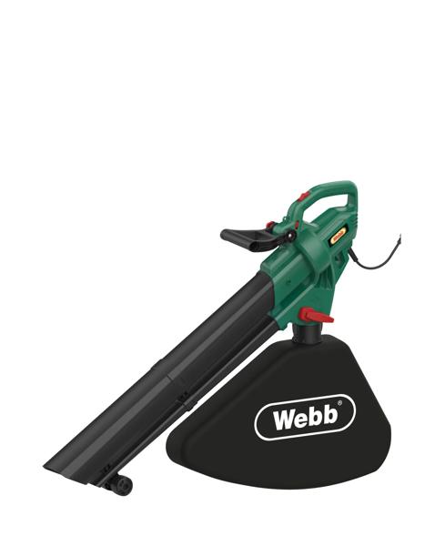 Webb 3000W Corded Leaf Blower & Vacuum