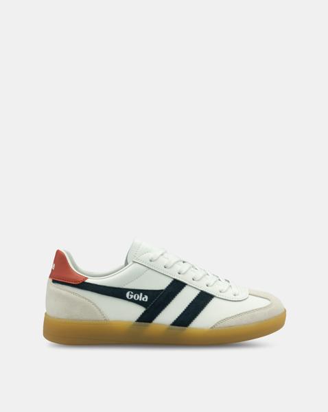 Gola Men's Viper Leather Trainer - White