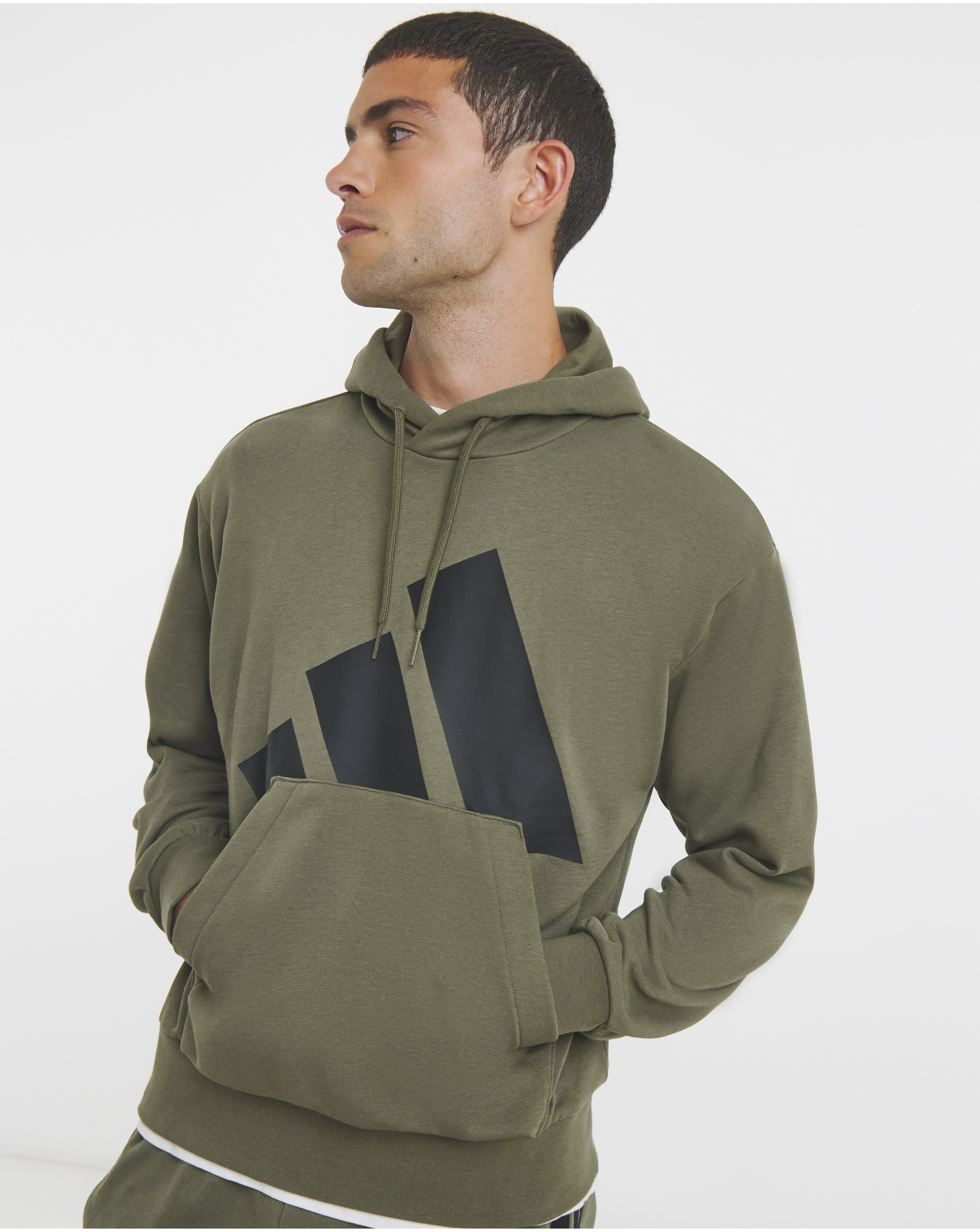 adidas Big Logo French Terry Hoodie