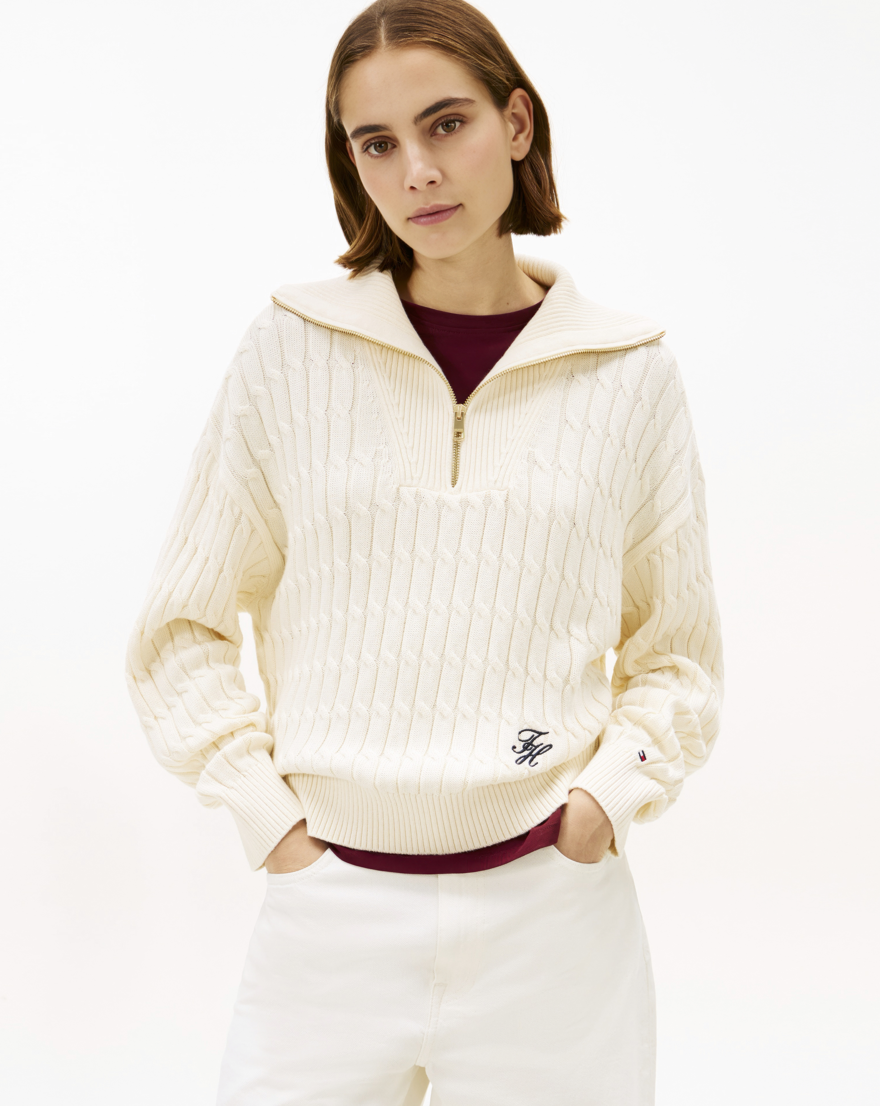 Tommy Hilfiger Cable Zip Hoodie