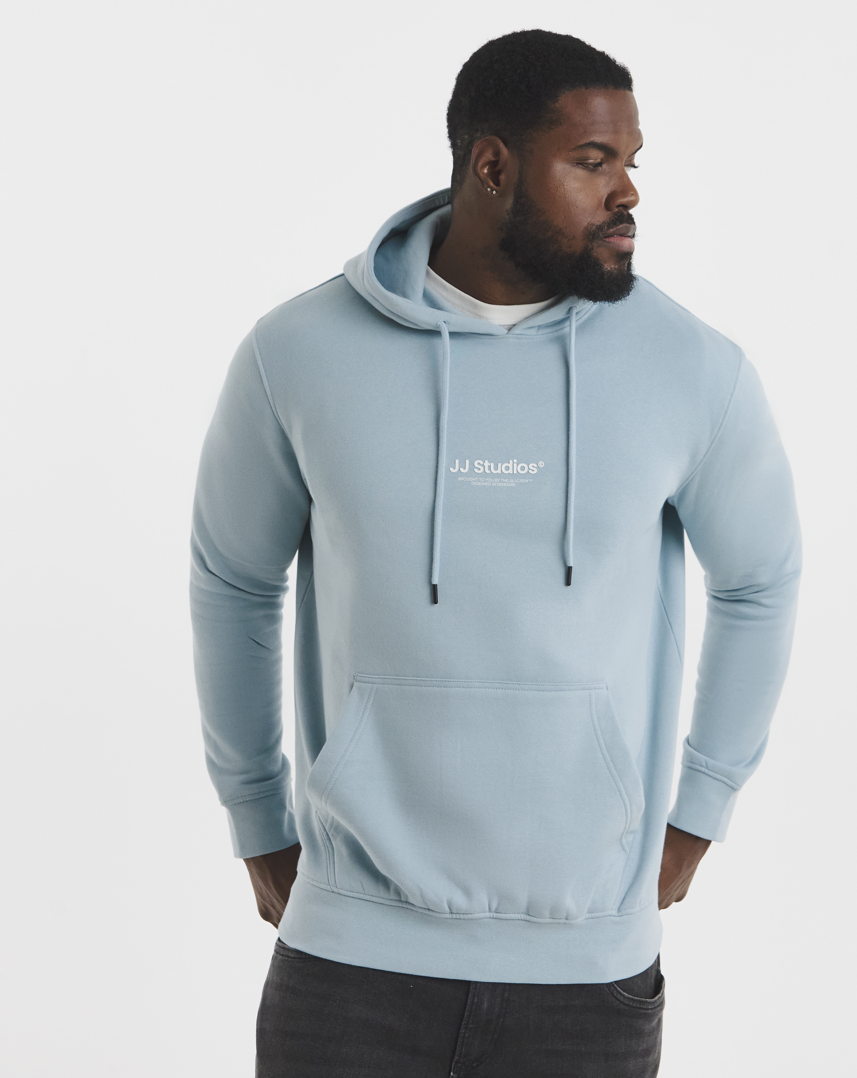 Jack & Jones Blue Soho Logo Hoodie - 2XL(53)