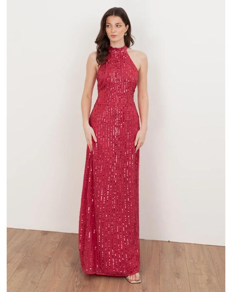 Maya Deluxe Embellished Maxi Dress